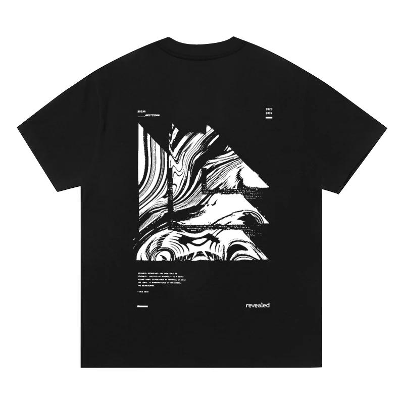 Топ DJ Electronic Music 100% хлопок футболка с коротким рукавом для мужчин свободная повседневная футболка летняя одежда для поклонников HARDWELL женские топы Y2k