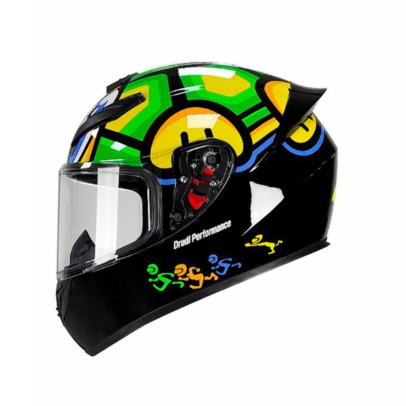 Motorcycle Helmet Unisex Safety Riding Helmet Four Seasons Universal Full Helmet Electric Vehicle Battery Car Helmet