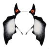 Ободок на голову с дьявольскими ушками для вечеринки, танцевального шоу