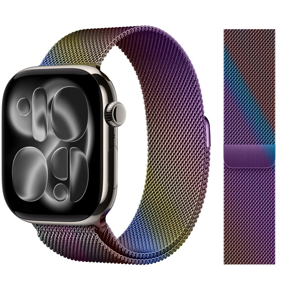Миланская петля для ремешков Apple Watch 44 мм 46 мм 40 мм 45 мм 41 мм 42 мм браслеты iWatch серия 10 11 se 7 8 9 ultra 2 3