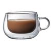 Coffee Cup Mini Whisky Cup Double Wall Glass Cup Transparent Clear Coffee Tea Cup Tea Drink Cups