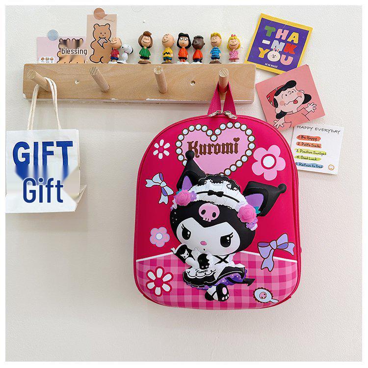 3D Animal Hard Shell Backpack for Kids (2-7 Years) - Lightweight Cartoon Design