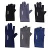 Mountains Sun Protection Ice Silk Gloves Half Finger Gloves Non-slip Mittens Men Elastic Gloves