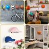 Wall Mounted Basketball Storage Rack Multi-purpose Basketball Iron Frame  Home Gym