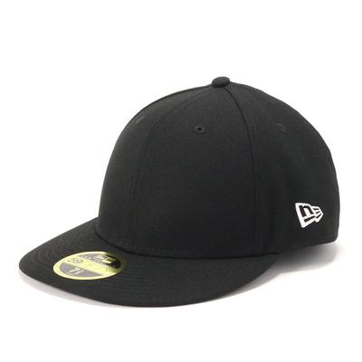 Кепка New Era Cap LP59FIFTY Hat Plain 7 LP5950 BASIC BLK SWHI 25J Черный/Белый 3/8