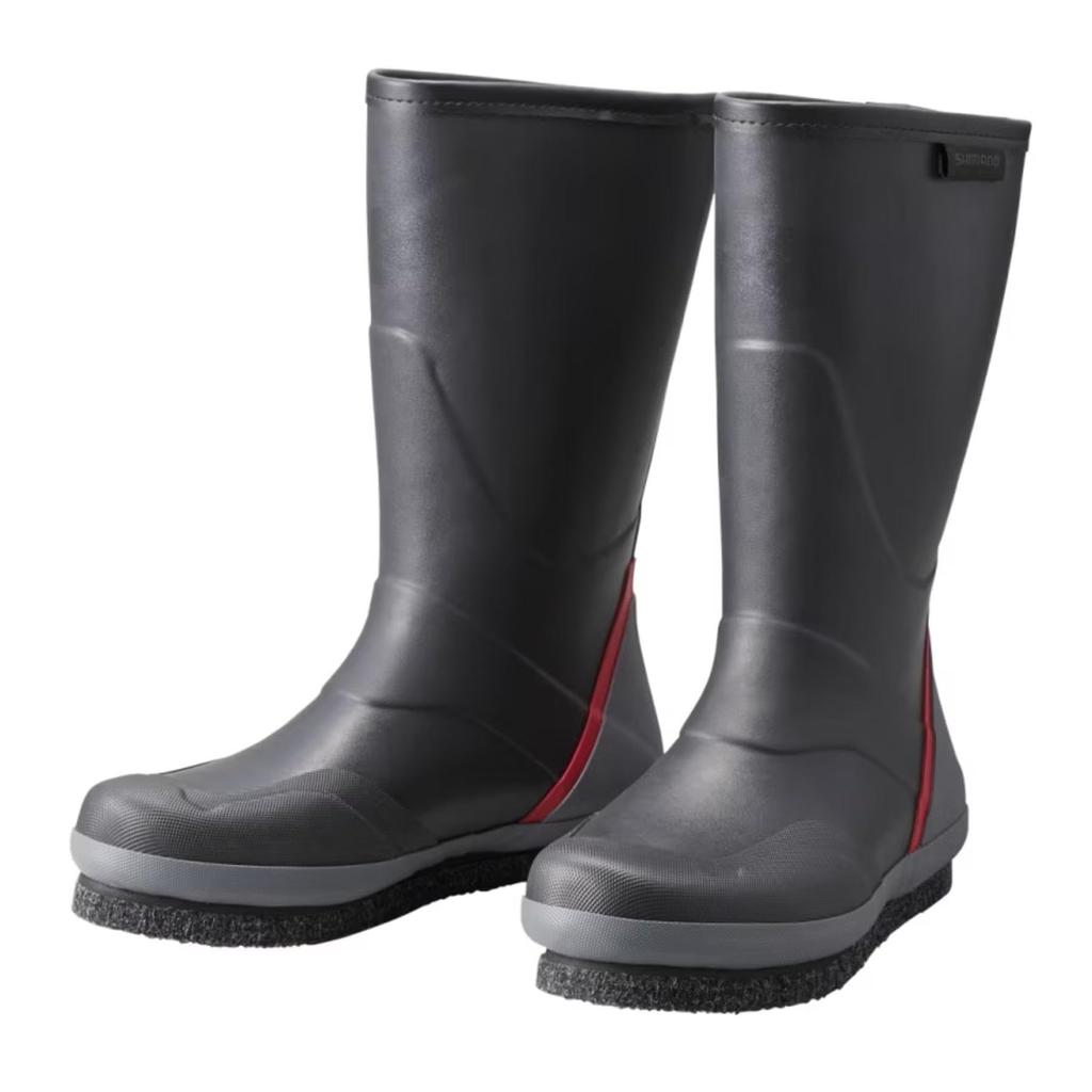 Fishing Boots Standard Light Boots Cut Rubber Pin Felt Sole Black [Shimano]