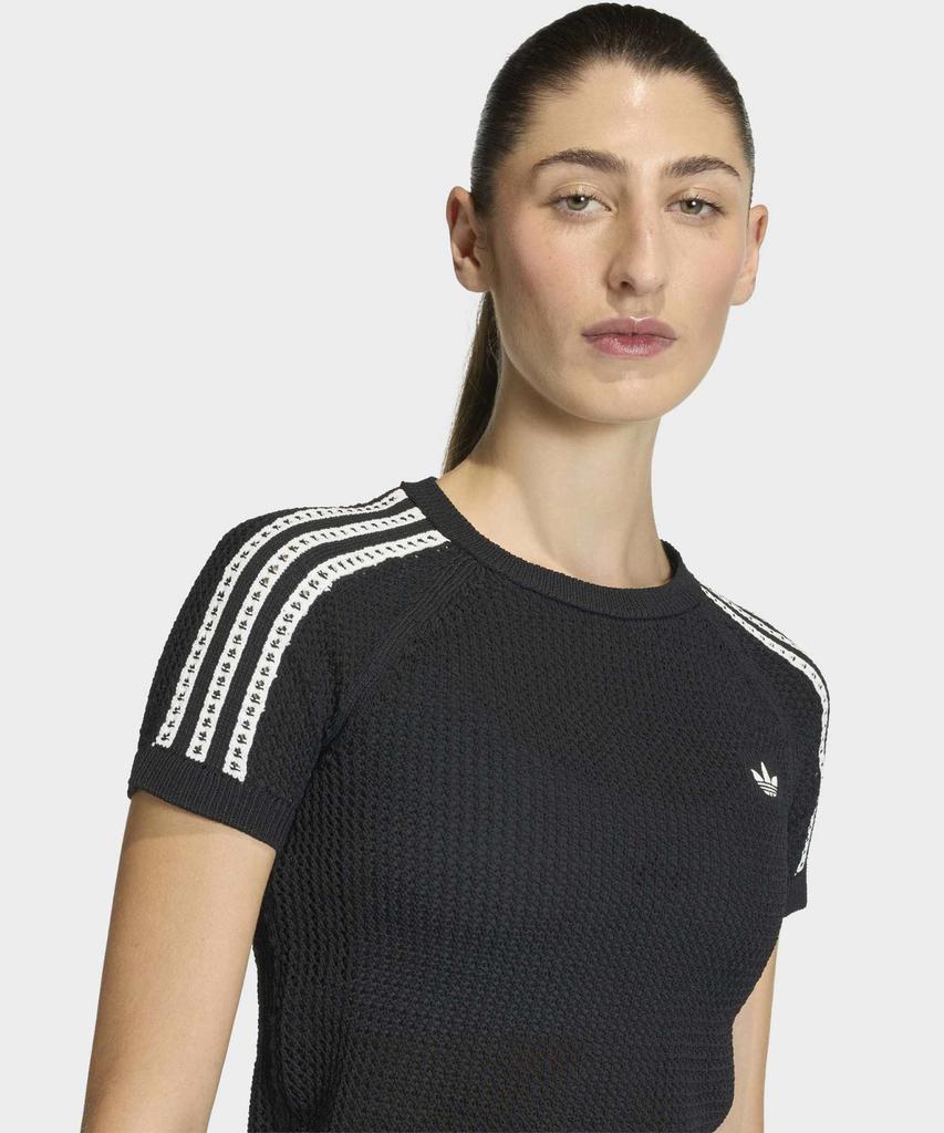 adidas Вязаный крючком топ Cali - Черный / Kc6481
