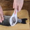 Plastic Fish Scales Scraper Fish Skin Brush Scraping Fishing Scale Brush Graters Remove Fish Knife Cleaning Peeler Scaler Scraper