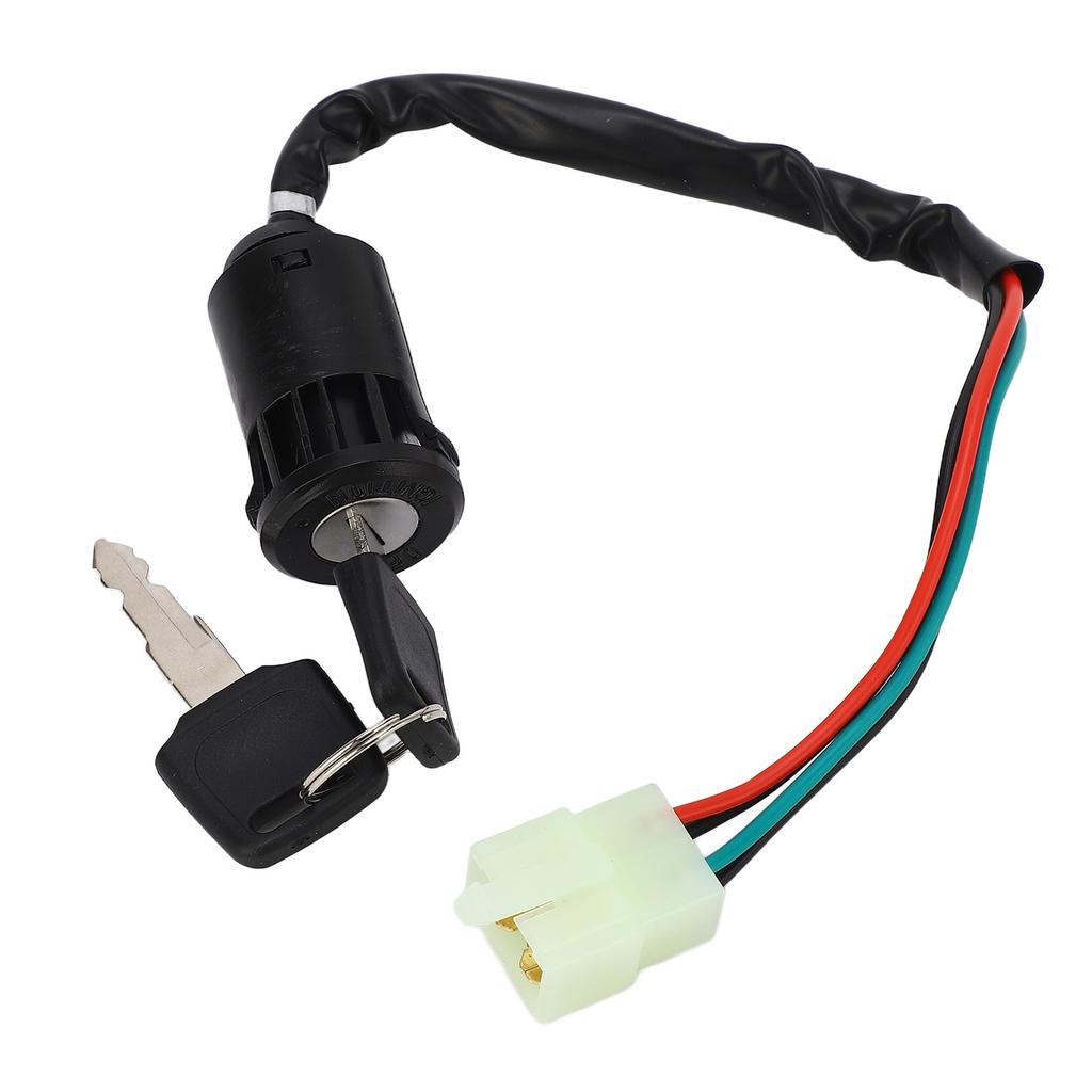 4-контактный провод переключатель зажигания чувствительный прочный переключатель системы зажигания с 2 ключами для квадроцикла ATV картинг