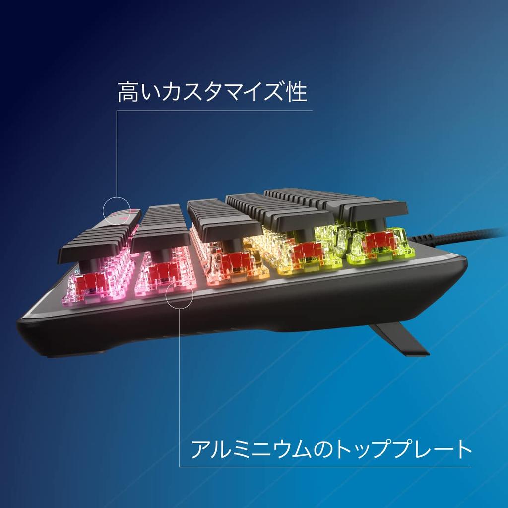 ROCCAT USB VULCAN II Игровая раскладка авторизованный дистрибьютор Мини/RGB клавиатура/черный/английский [Японский продукт]