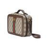 Gucci Ophidia GG Supreme Mini Crossbody Bag Brown Leather Red Green Web Gold Hardware Daily Commute 739392-96IWT-8745