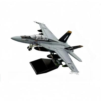 Модель самолета в масштабе 1/72 F/A-18F Super Hornet VFA-2 Истребитель Игрушечный самолет Игрушки для детей Мальчиков Модель из АБС-пластика Подарок