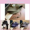 Versatile Four-season Breathable Quick-dry Fisherman Hat For Women In Black