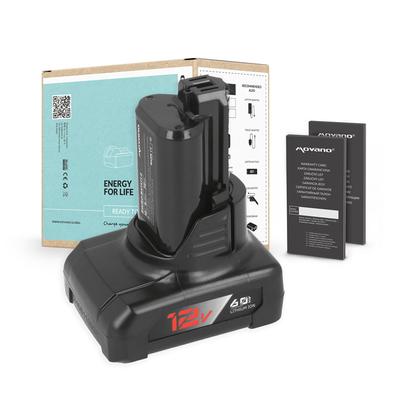 Аккумулятор 10,8 В / 12 В 6,0 Ач для Bosch GSR GSB GOP GSA