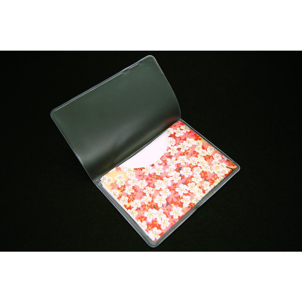 Japanese Premium Oil Blotting Papers Assorted Yuzen Design Patterns 300 sheets 4.13 x 2.95 inches Type C (Set of 3)