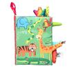 3D Animal Tail Cloth Book for Babies - Tear-Resistant and Quiet