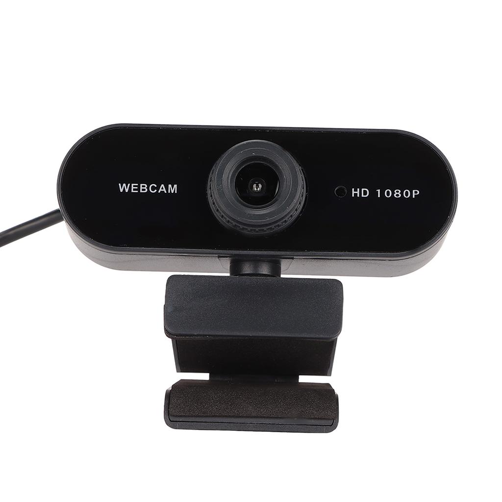 1080P Computer Camera 360° Rotation 30fps Frame Rate USB Webcam with Microphone for Conferencing Video Calling1080P Manual Focusing