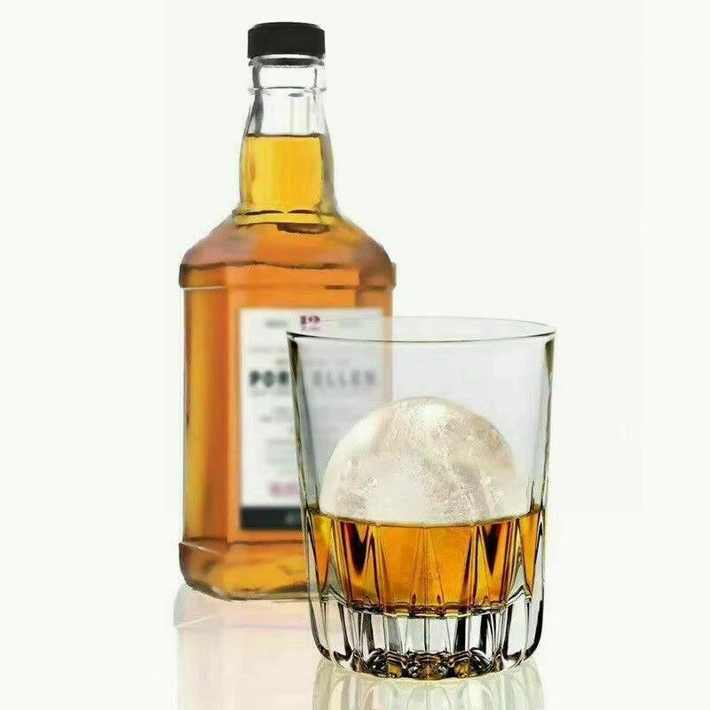 4-отверстие Ball Bar Ice Box Круглая форма Сфера Большой поддон DIY Mold Maker Access Ice Cube Maker DIY Ice Moulds Whiskey Cocktail