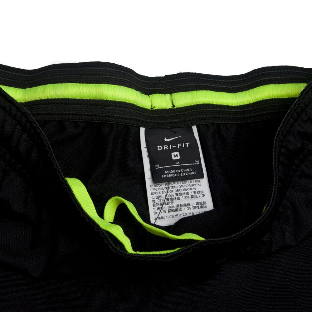 Nike Мужские вязаные спортивные штаны Черные с умеренной манжетой 807685-011