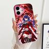 HSR Acheron Jelly Двухслойный Розово-красный Чехол для Мобильного Телефона для iPhone 17 16 15 14 13 12 11 Air Pro Max Plus Защитный