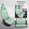 Wuling Mini Full Leather Cartoon Car Seat Cushion - Universal Fit, Four Seasons.