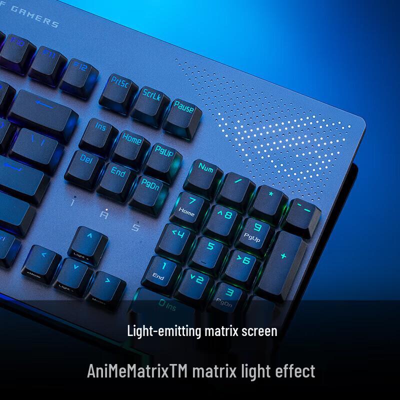 ASUS ROG Strix Flare II Animate Wired RGB Gaming Keyboard