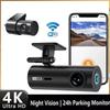 4K видеорегистратор Мини-камера Запись GPS Wifi 24H Парковка Двойная линза С 1080P Черный ящик Автомобильный видеорегистратор Видеокамера Ночное видение
