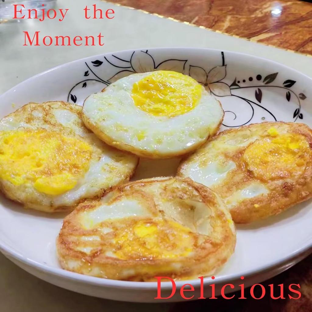 Сковорода с четырьмя яйцами, сковорода для яиц с антипригарным покрытием для омлета, подходит для индукционной посуды на газовой плите, мини-яйцеварка из пищевого гранита для завтрака