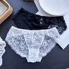 Ladies Spring and Summer Sexy Lace High Split Low Waist Underwear