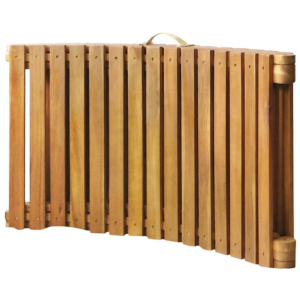 2 Piece Sun Lounger Set with Cushions Solid Acacia Wood