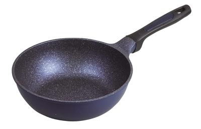 Сковорода Pearl Metal Blue 22 см Deep Fluffy Light Mega Stone HB-4848