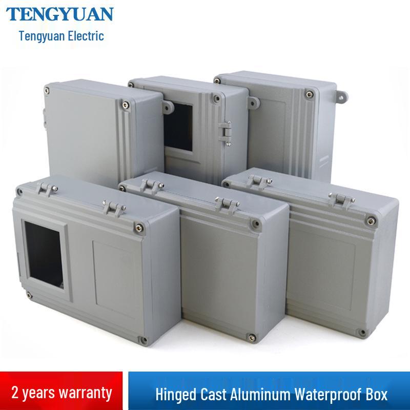 Водонепроницаемая наружная распределительная коробка из литого алюминия.