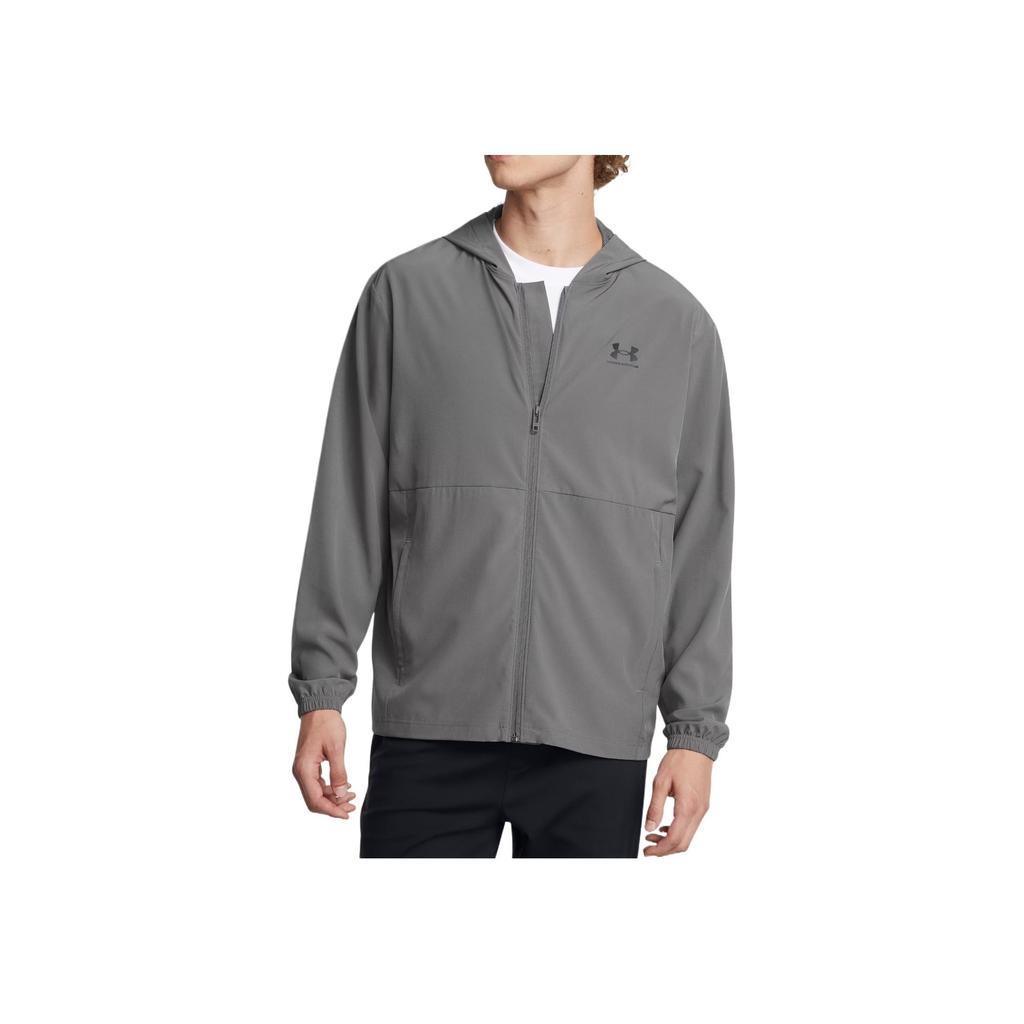 Under Armour Storm UA Vibe Comfortable Classic Fashion Versatile Jacket Men Jacket Gray 1386555-025