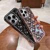 Частная модель подходит для чехла для мобильного телефона iPhone16proMax, ремешок с любовью и стразами, Apple 15Pro гальванический 14pro/13.