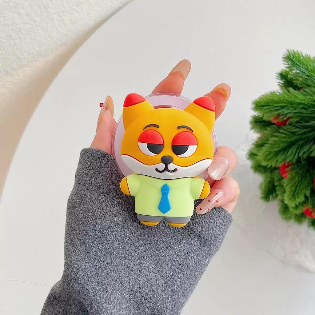 3D Силиконовый Мультяшный Плачущая Звезда Держатель для Мобильного Телефона и Выдвижной Держатель-Подушка