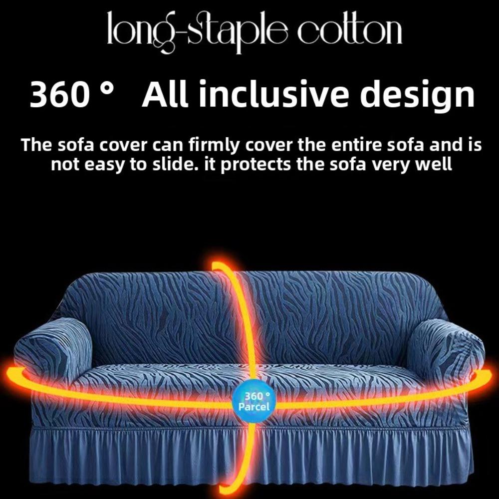 Универсальный чехол на диван Полностью эластичный Пылезащитный Натяжной чехол для одноместного, двухместного, трехместного дивана