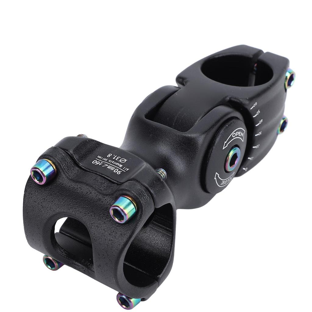 Велосипедный вынос регулируемый ±60 градусов из алюминиевого сплава 90 мм, замена велосипедного выноса для 28,6 мм