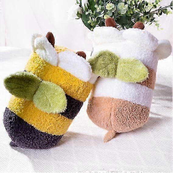 Cute Bee Plush Toy Stuffed Animal Pillows Squishy Anime Bee Plushie