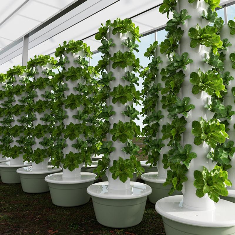 Гидропонная система выращивания для дома, улицы, сада, вертикальная башня для трав, горшок-плантатор для овощей, комплект «Сделай сам»
