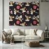 Gremlins Wall Tapestry Aesthetic Wall Hanging Printed Fabric Blanket Decorative Tapestries for Bedroom Living Room Home Decor
