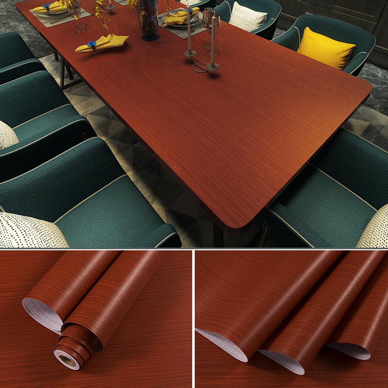 33 Choices Wood Grain Home Decor Films PVC Wood Pattern Waterproof Stickers Self-adhesive Doors Cabinet Modern Furnitures Wall Decoration