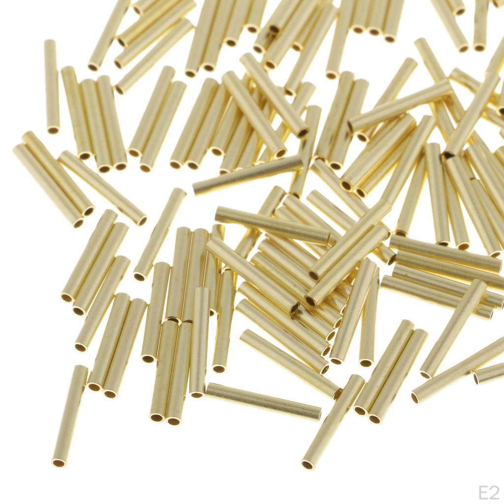 200 штук медных одноствольных обжимных гильз, соединители 1,0 мм 2,5 мм - диаметр