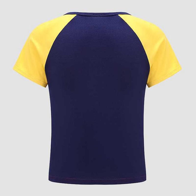 Уличная летняя повседневная футболка в стиле панк в готическом стиле 90-х годов в стиле ретро с вышивкой буквами и короткими рукавами Y2k, топ облегающего кроя