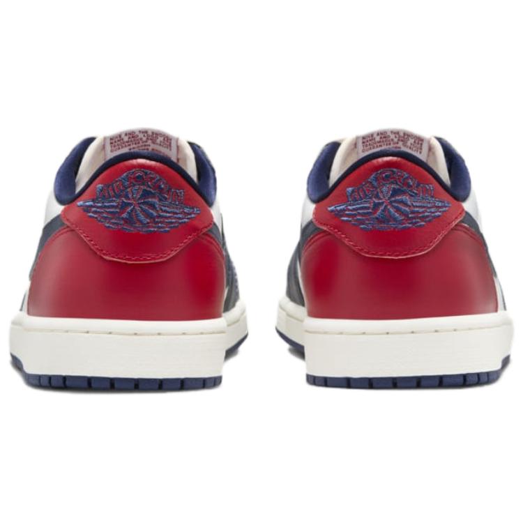 Air Jordan 1 Retro Low OG Howard University мужские кроссовки синие белые спортивные-красные HQ2993-100