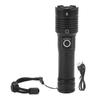 XPH160 Flashlight Aluminum Alloy IPX4 Waterproof 1800lm Type C Chargeable Torch with Memory