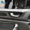 Наклейка на рамку ручки двери салона автомобиля из мягкого углеродного волокна для Renault Megane 4 2016 2017 2018 2024 2025
