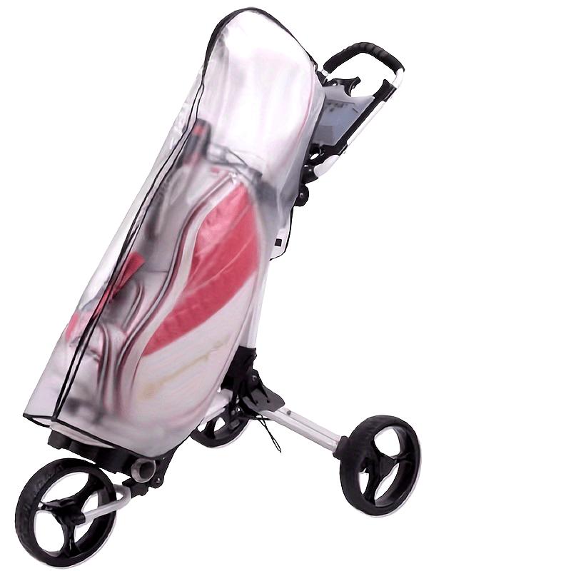 Transparent PVC Waterproof Golf Bag Rain Cover, Waterproof Dustproof Golf Bag Cover, PVC Transparent Golf Bag Protector