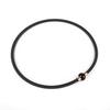 Magnetic Necklace Silicone Germanium Magnetic Joint Necklace Goods Luxury Design Popular Model Unisex Be Worn All Year Black [FUANNA] Anti-Static