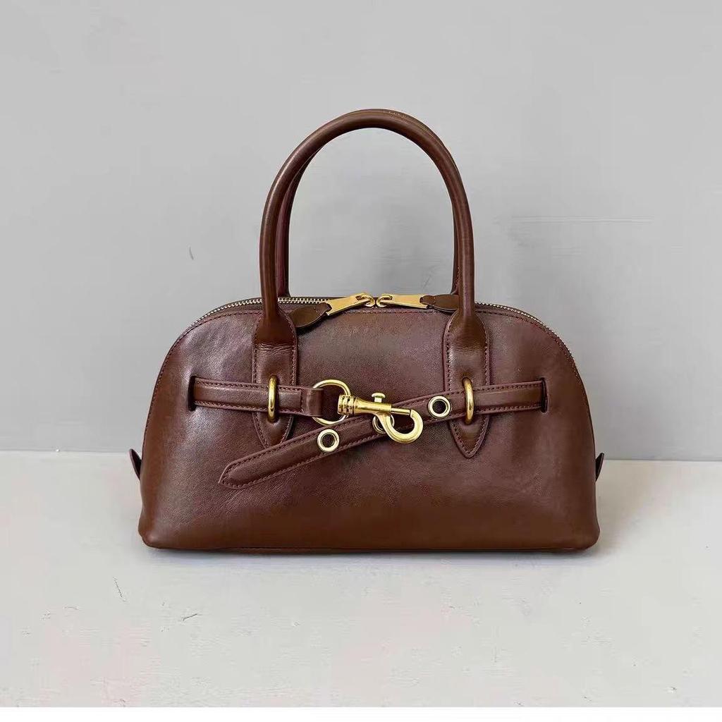 Miu Aventure Ретро кожаный портфель и сумка