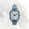Fieldwork Women's Analog Watch with Silicone Strap, Rectangular, Burg Blue, YM121-4